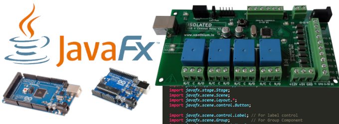 quick and simple introduction to javafx for embedded programmers who wants to build simple serial port applications