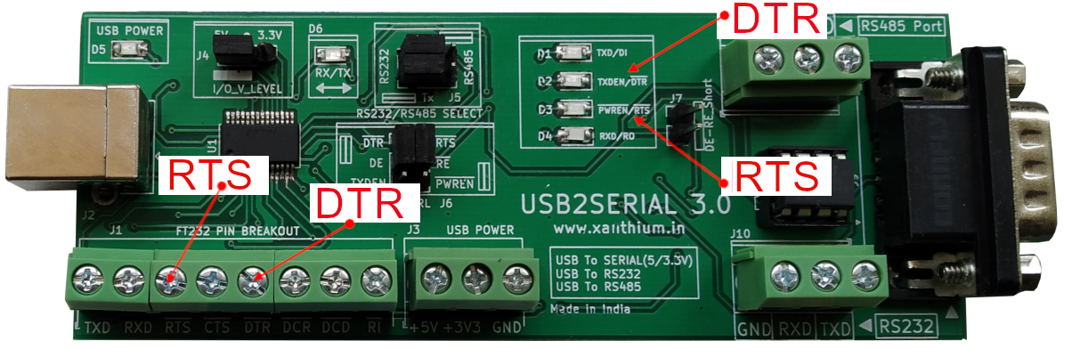USB to serial/RS232/Rs485 converter