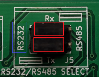 selecting usb to rs232 mode in xanthium enterprises USB2SERIAL v3.0 converter for communicating with legacy devices