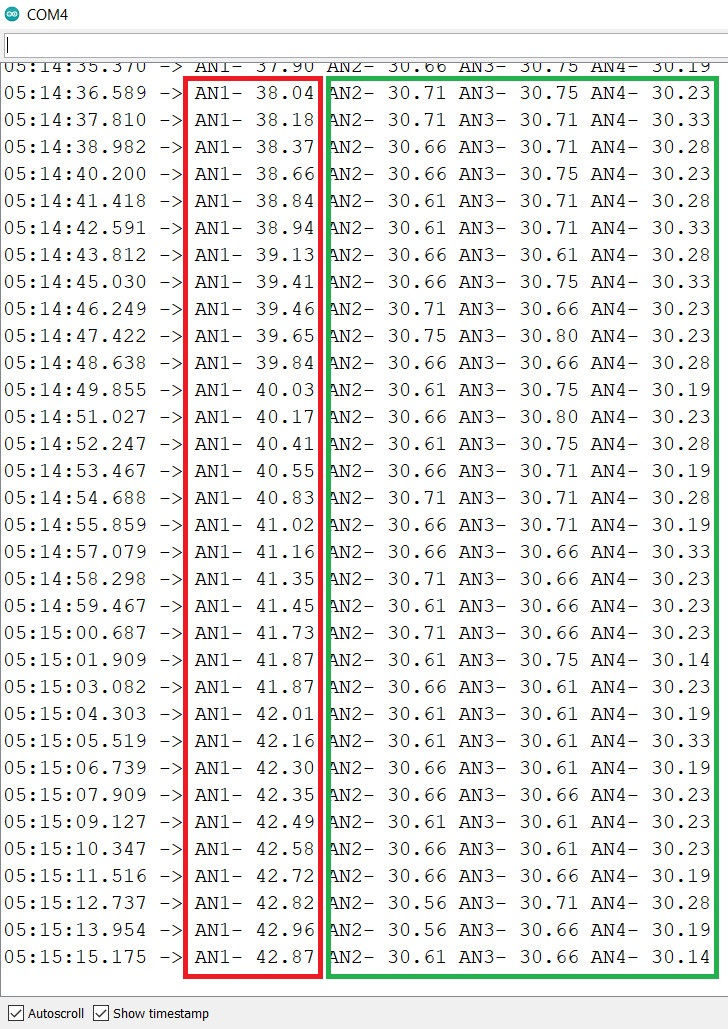 PC temperature Monitoring and Logging using LM35 and Arduino