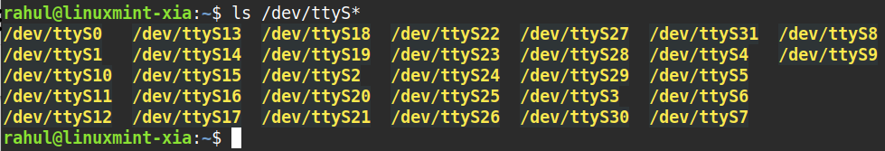 identifying and programming hardware serialports on linux in C using termios api