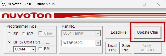 uploading code to 8052 microcontroller using serial port on windows10 for embedded system development