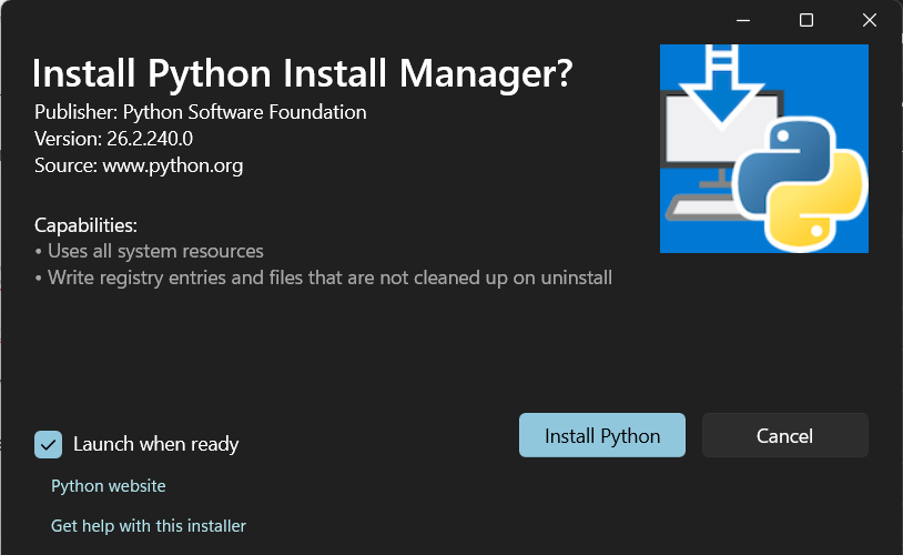 installing tkinter serial port programming code in python for embedded system developers