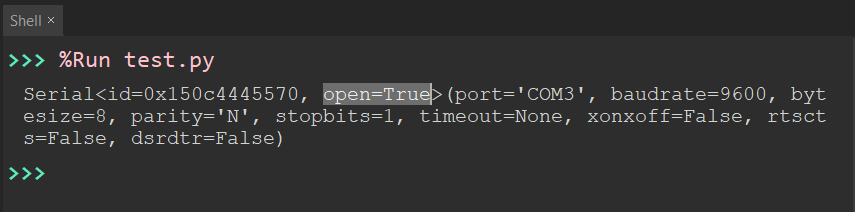 Opening a Serial port on windows 11 using PySerial and Python for beginners