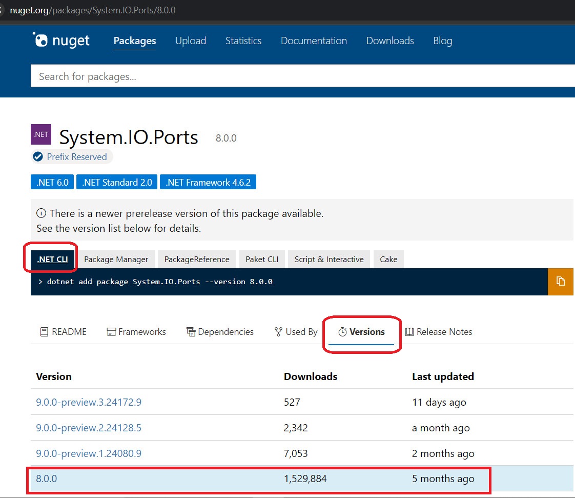 how to install dot net packages/namespaces from nuget using command line tools in dotnet sdk