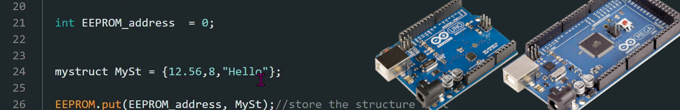 learn how to read and write to the internal EEPROM memory of the Arduino Development board (ATmega328P) using the EEPROM library available in the Arduino IDE