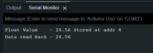 storing float double values in Arduino internal eeprom